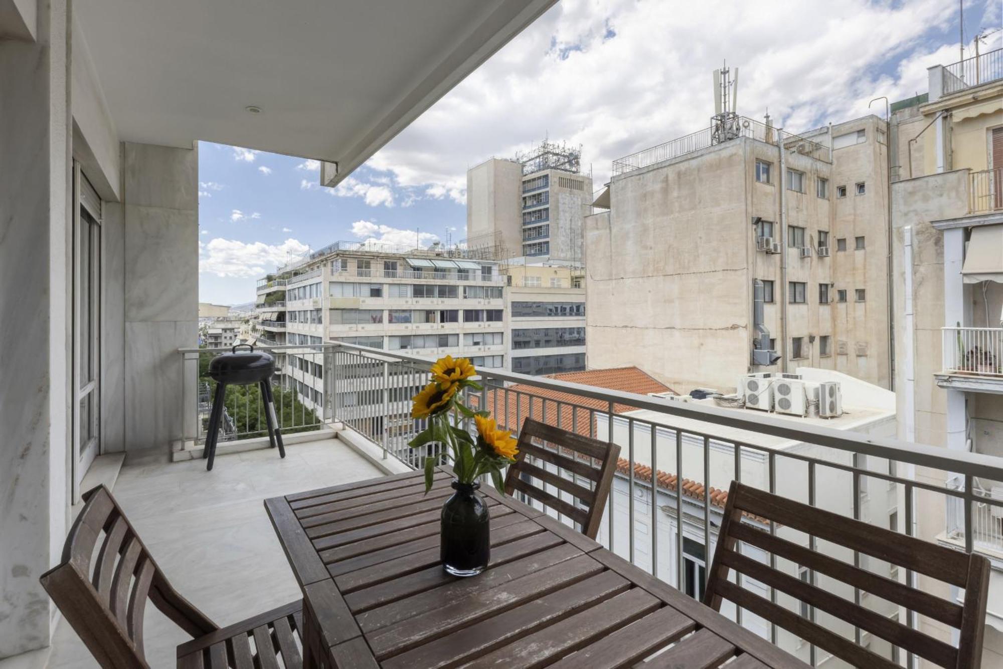 Ferienwohnung Super modern minimal flat nr metro&arch. Museum Athen Exterior foto
