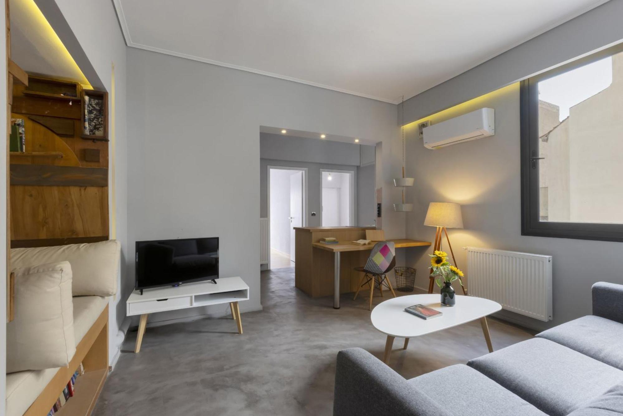 Ferienwohnung Super modern minimal flat nr metro&arch. Museum Athen Exterior foto